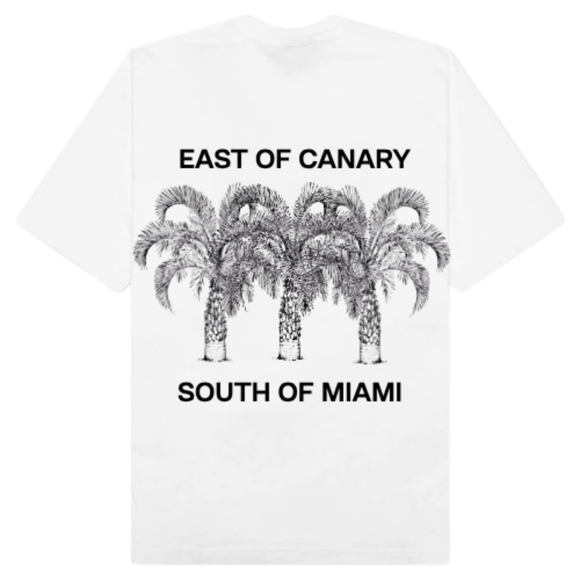 "MIAMI TO CANARY" TEE