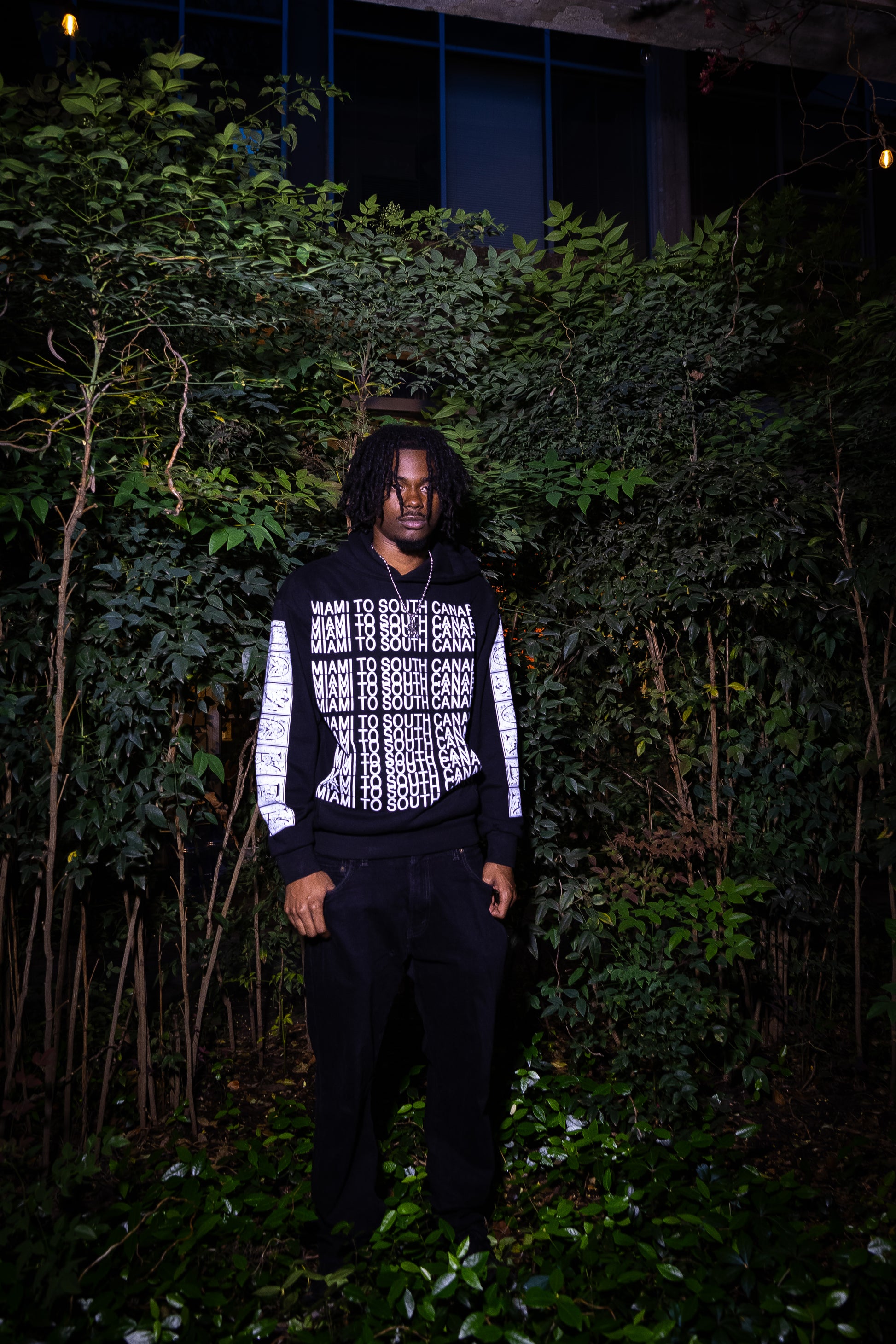 "MIAMI TO SOUTH CANARY" Pullover