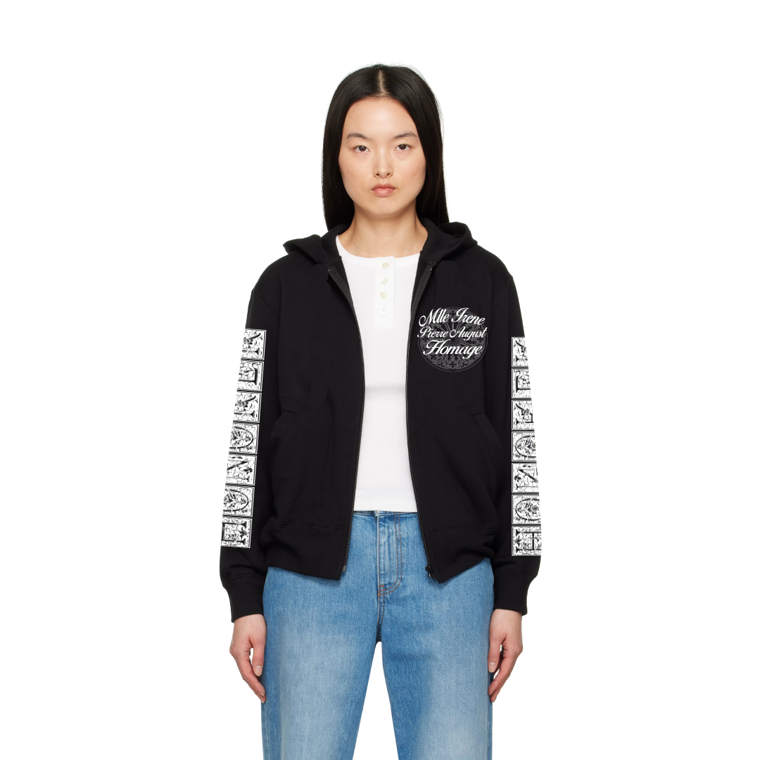 "Mlle Irene" Zip Up