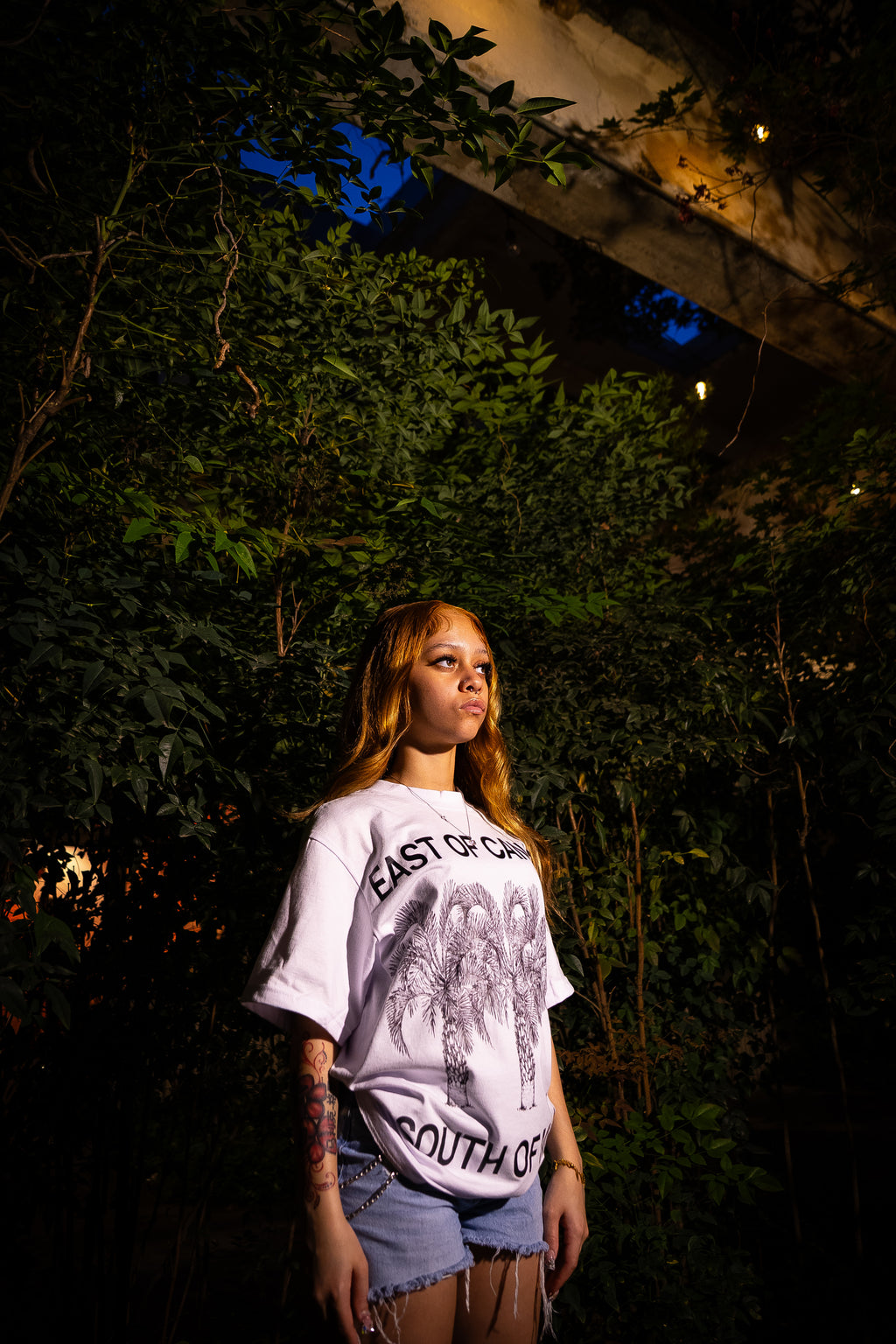 "MIAMI TO CANARY" TEE