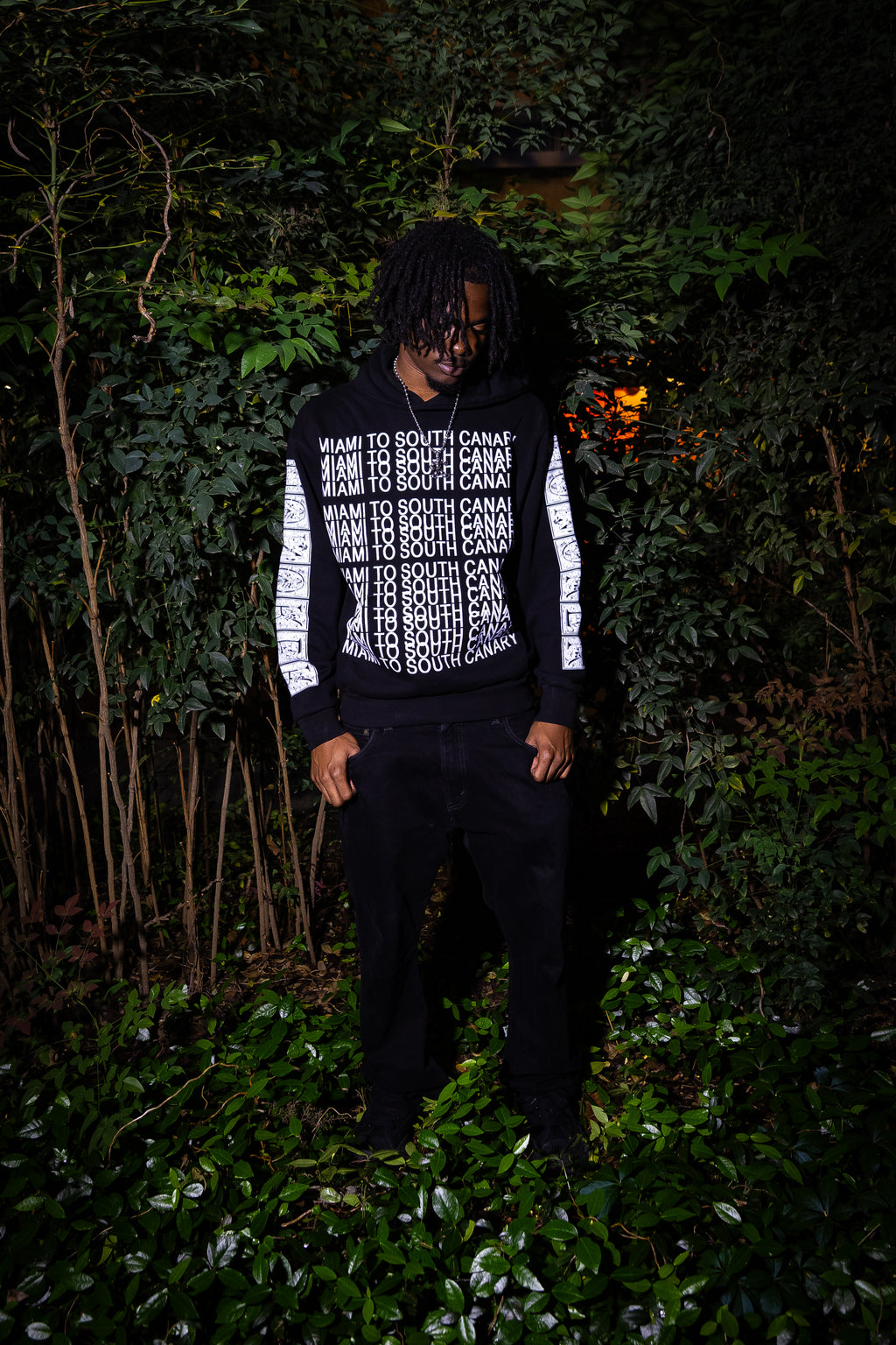 "MIAMI TO SOUTH CANARY" Pullover