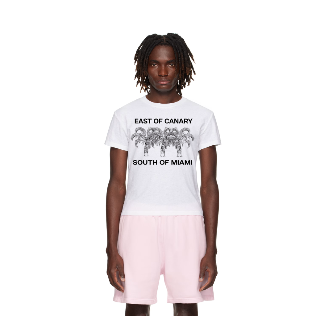 "MIAMI TO CANARY" TEE
