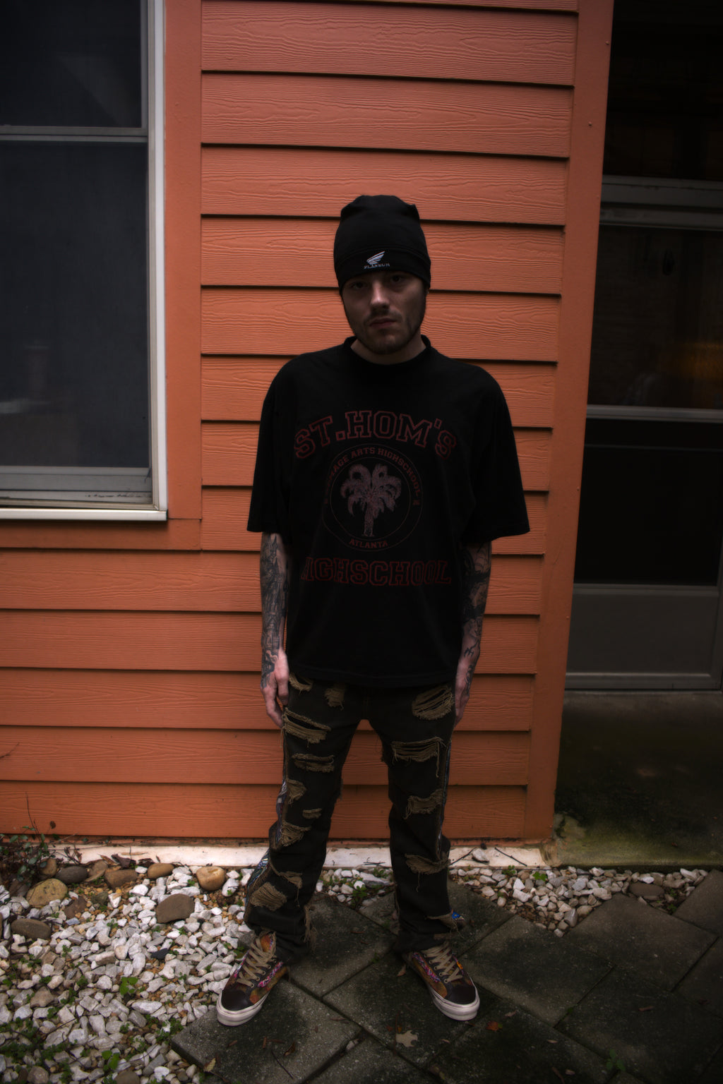 "ST HOM'S SCHOOL" TEE